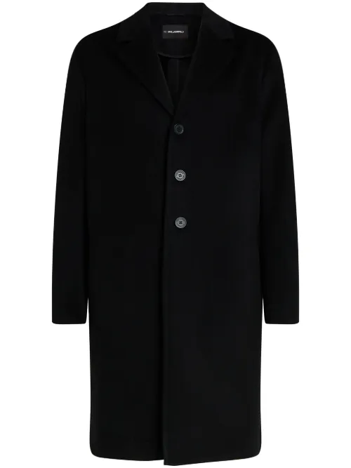 Manteau en laine mélangée - Karl Lagerfeld - Modalova