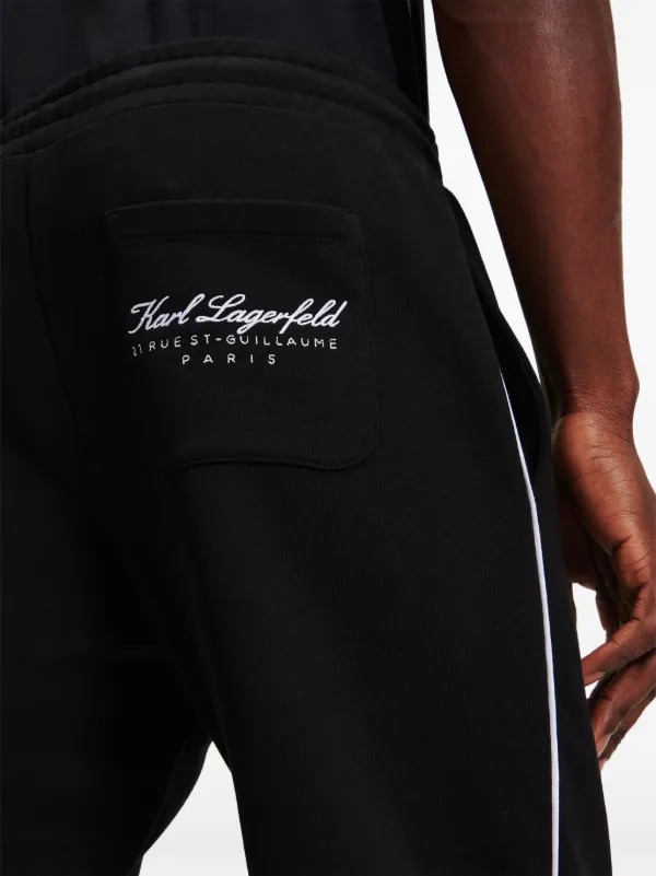 Karl Lagerfeld Hotel Karl Sweatpants Black FARFETCH ID