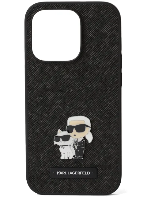 Karl Lagerfeld Karl & Choupette iPhone 16 Pro case