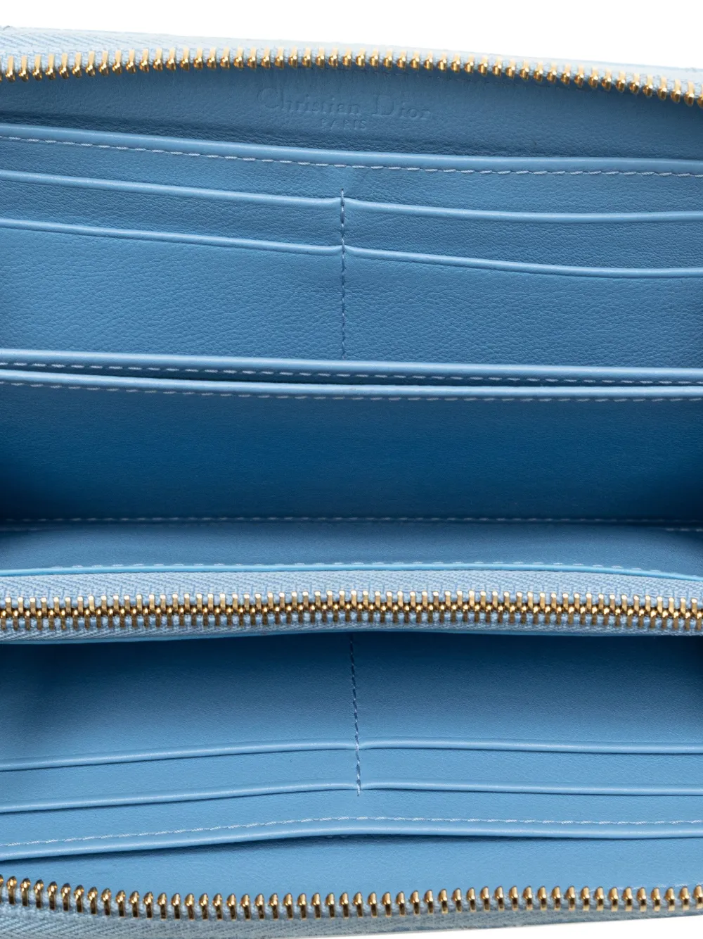 Lady dior voyageur long wallet sales