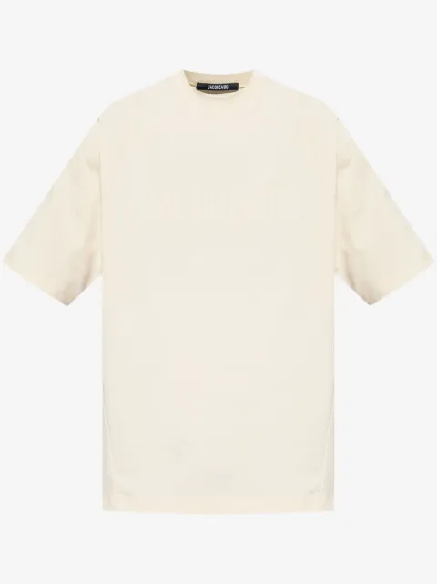 Jacquemus playera con logo estampado