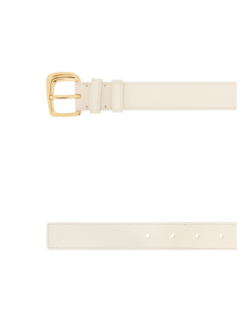 Jacquemus gold-tone buckle belt Women