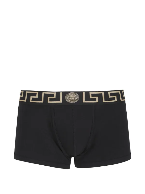 Versace ロゴ ボクサーパンツ セット | ブラック | FARFETCH JP