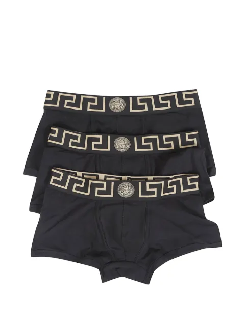 Versace cotton-jersey trunks 3-pack