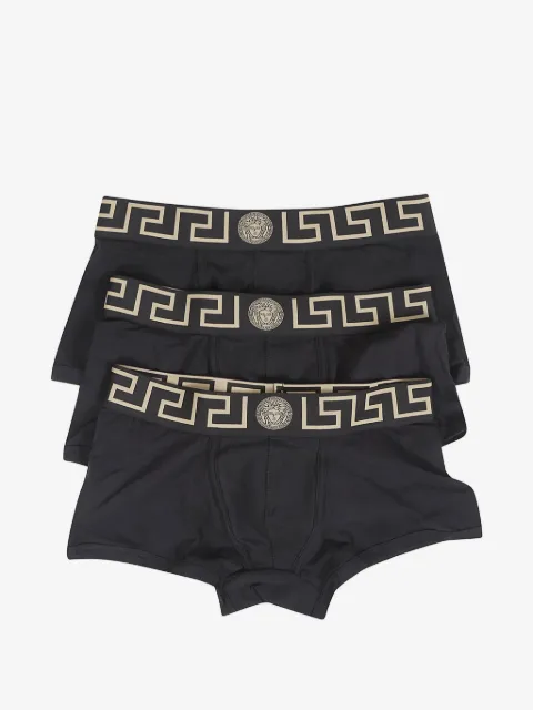 Versace lot de 3 boxers à logo