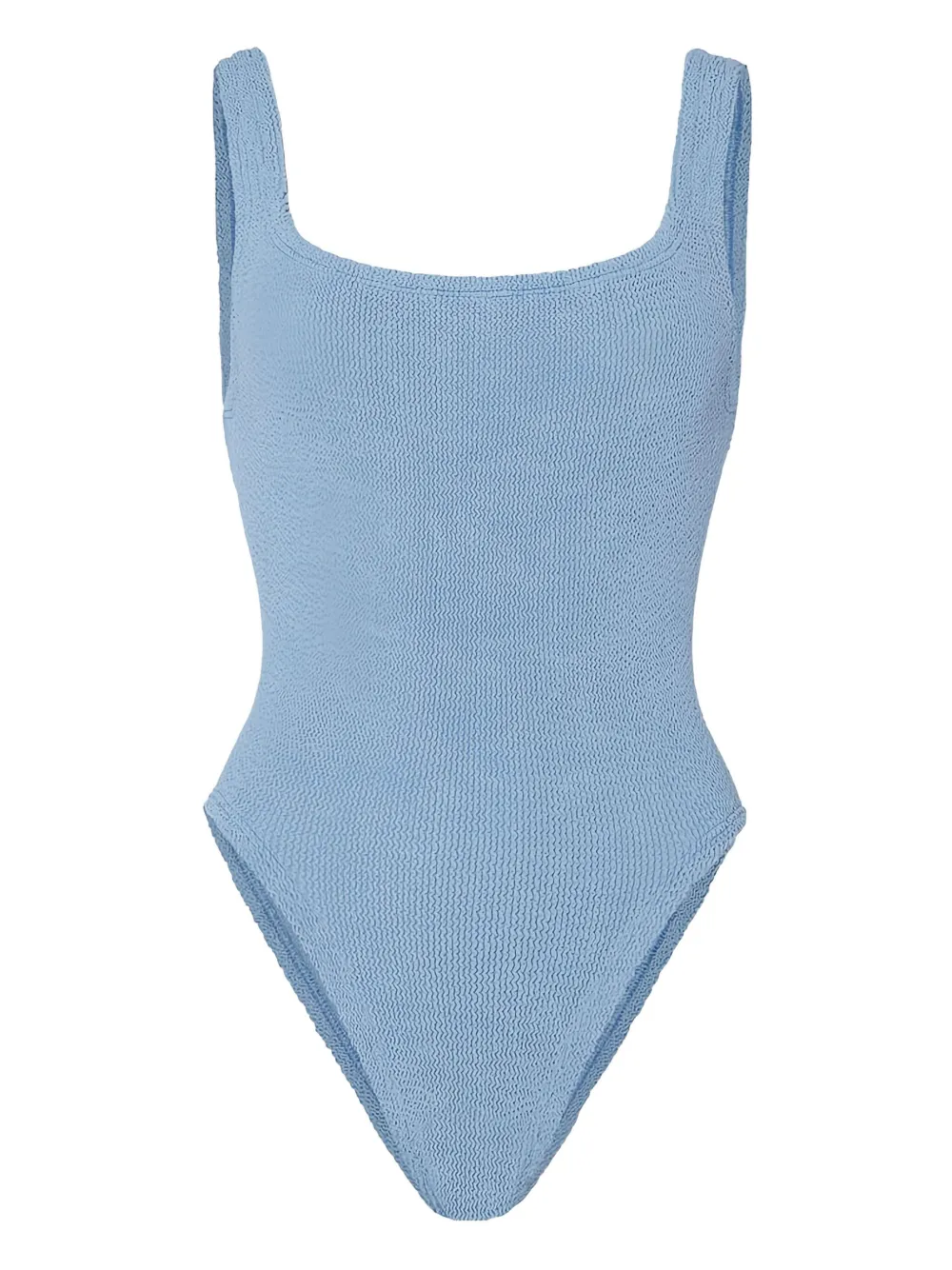 Hunza G Square-neck Swimsuit In Blue