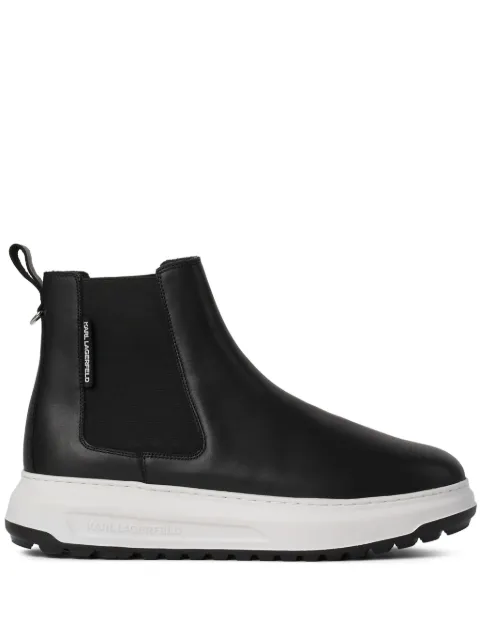 Karl Lagerfeld Kapri Lug leather boots