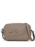 Karl Lagerfeld K/Skuare Grainy camera bag - Neutrals