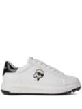 Karl Lagerfeld Ikonik NFT Kapri leather sneakers - White