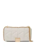 Karl Lagerfeld small K/Kuilt cross body bag - White