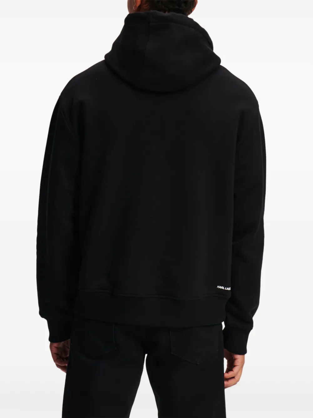 Karl Lagerfeld Hoodie met logoprint Zwart