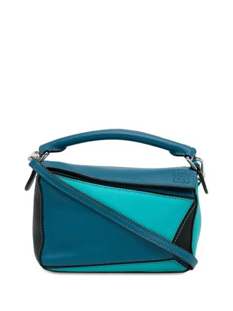 Loewe Pre-Owned 2010-2023 Mini Tricolor Puzzle satchel