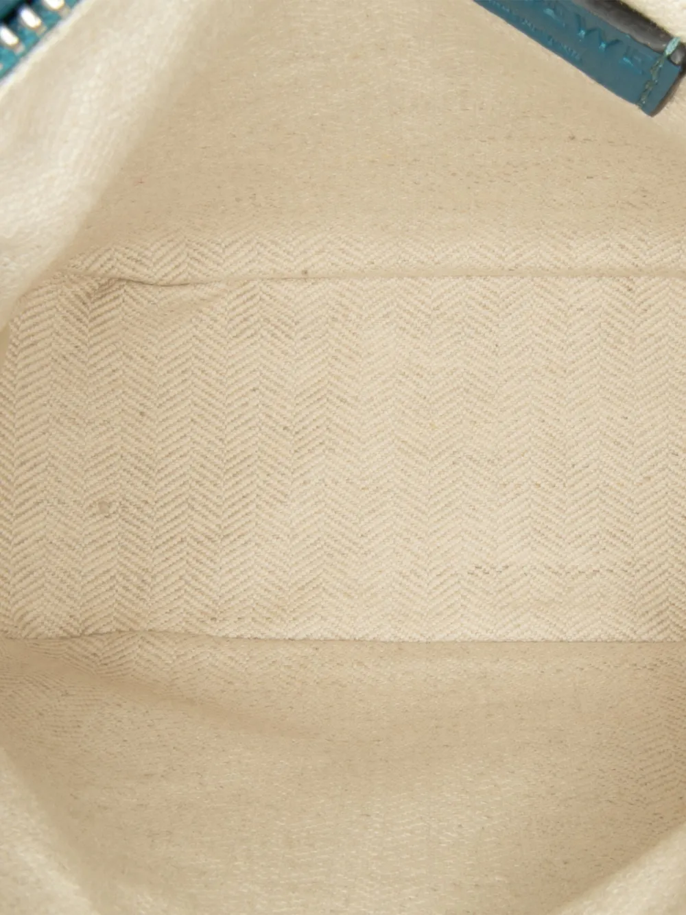 Pre-owned Loewe 2010-2023 Mini Tricolor Puzzle Satchel In Blue