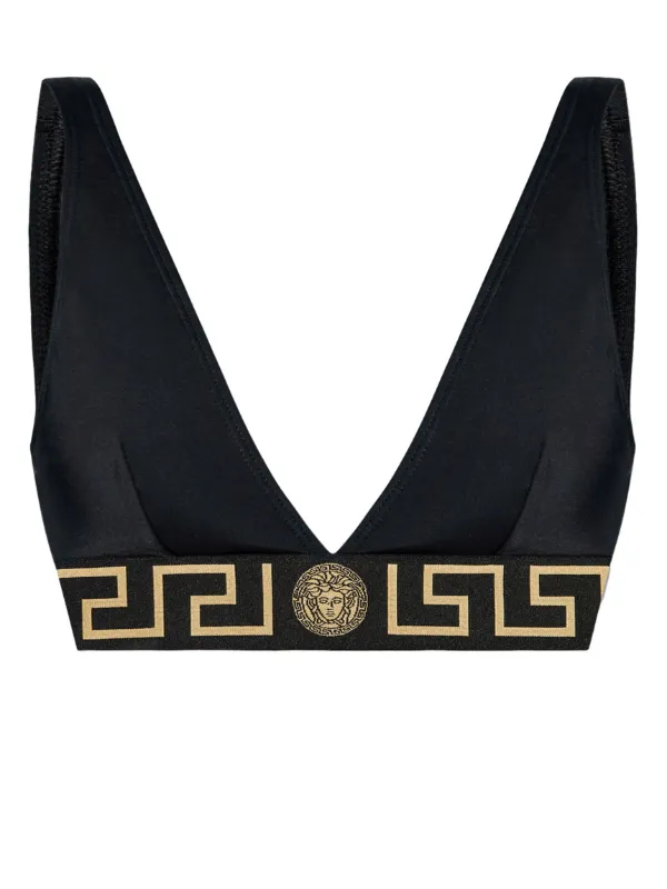 その他 VERSACE ABD01094 A232185 Greca Border Bikini Top | VERSACE US