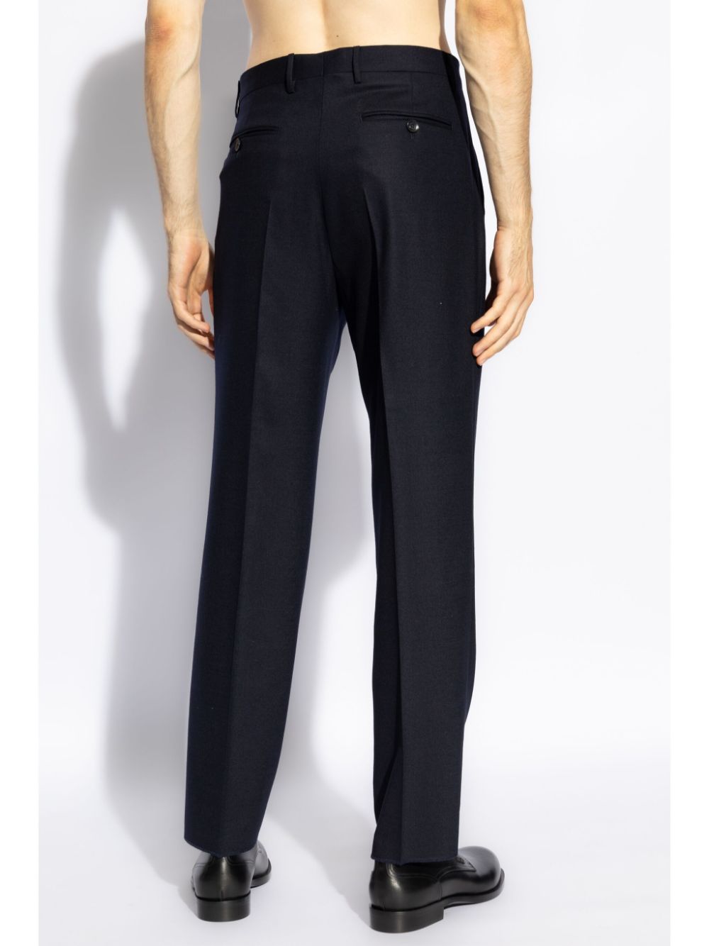 ETRO Wollen pantalon Blauw