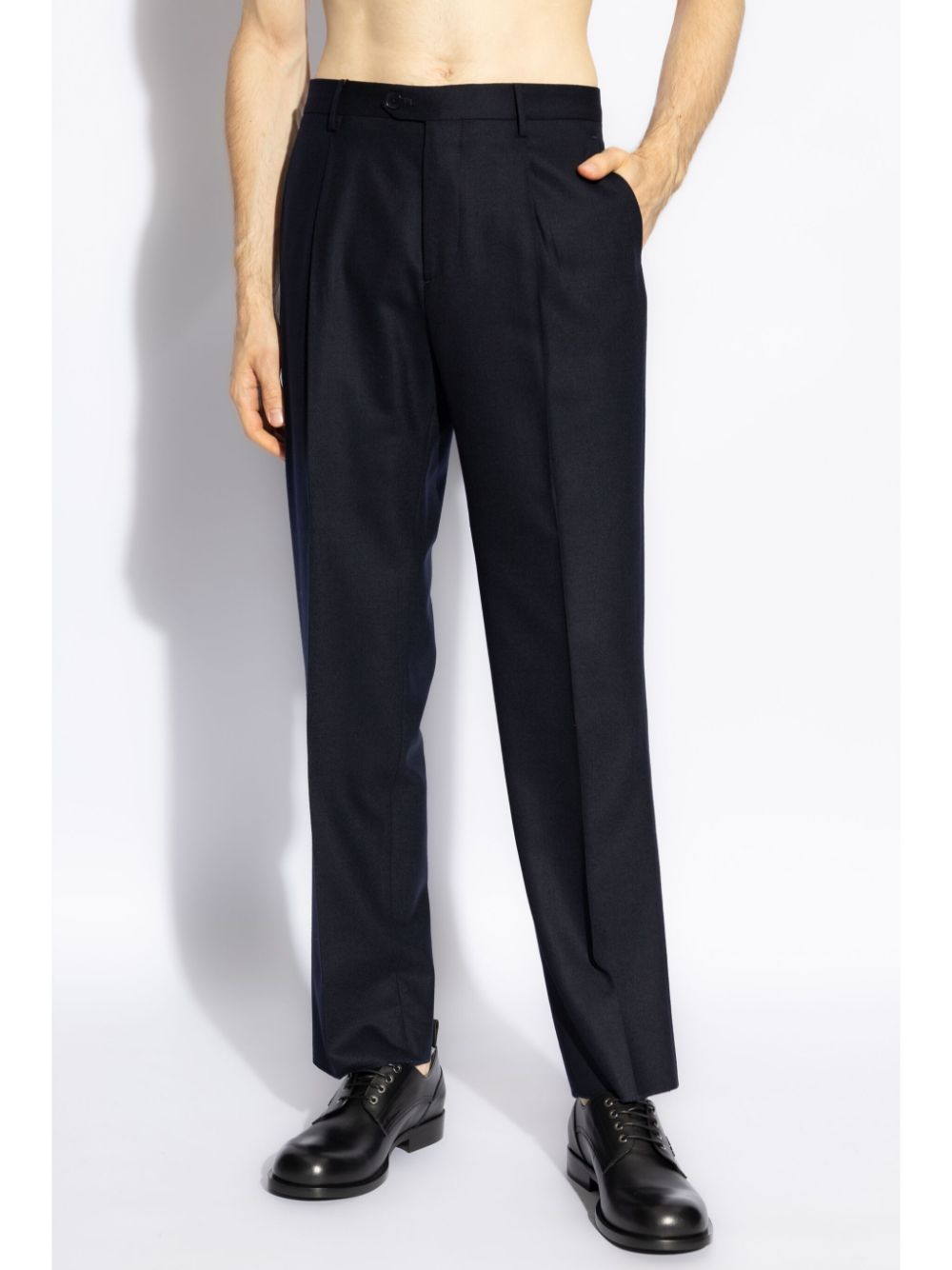 ETRO Wollen pantalon Blauw