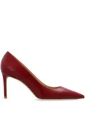 Stuart Weitzman Stuart 85mm leather pumps - Red