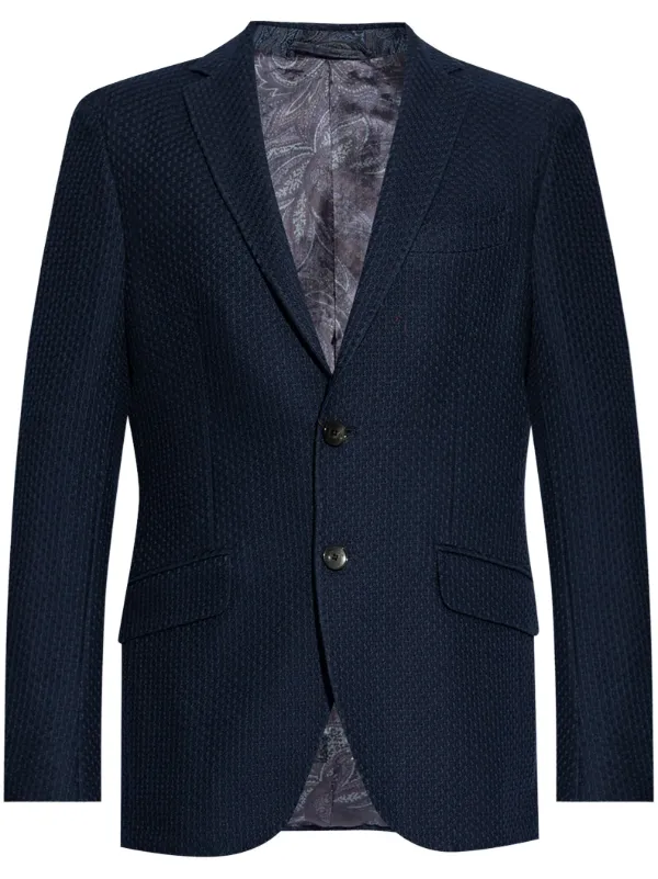 ETRO【関税送料込＆SALE価格】ベルベットジャケット ETRO レザージャケット | レッド | FARFETCH JP
