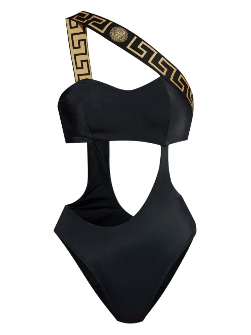 Maillot de bain à découpes - Versace - Modalova