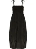 GANNI midi dress - Black