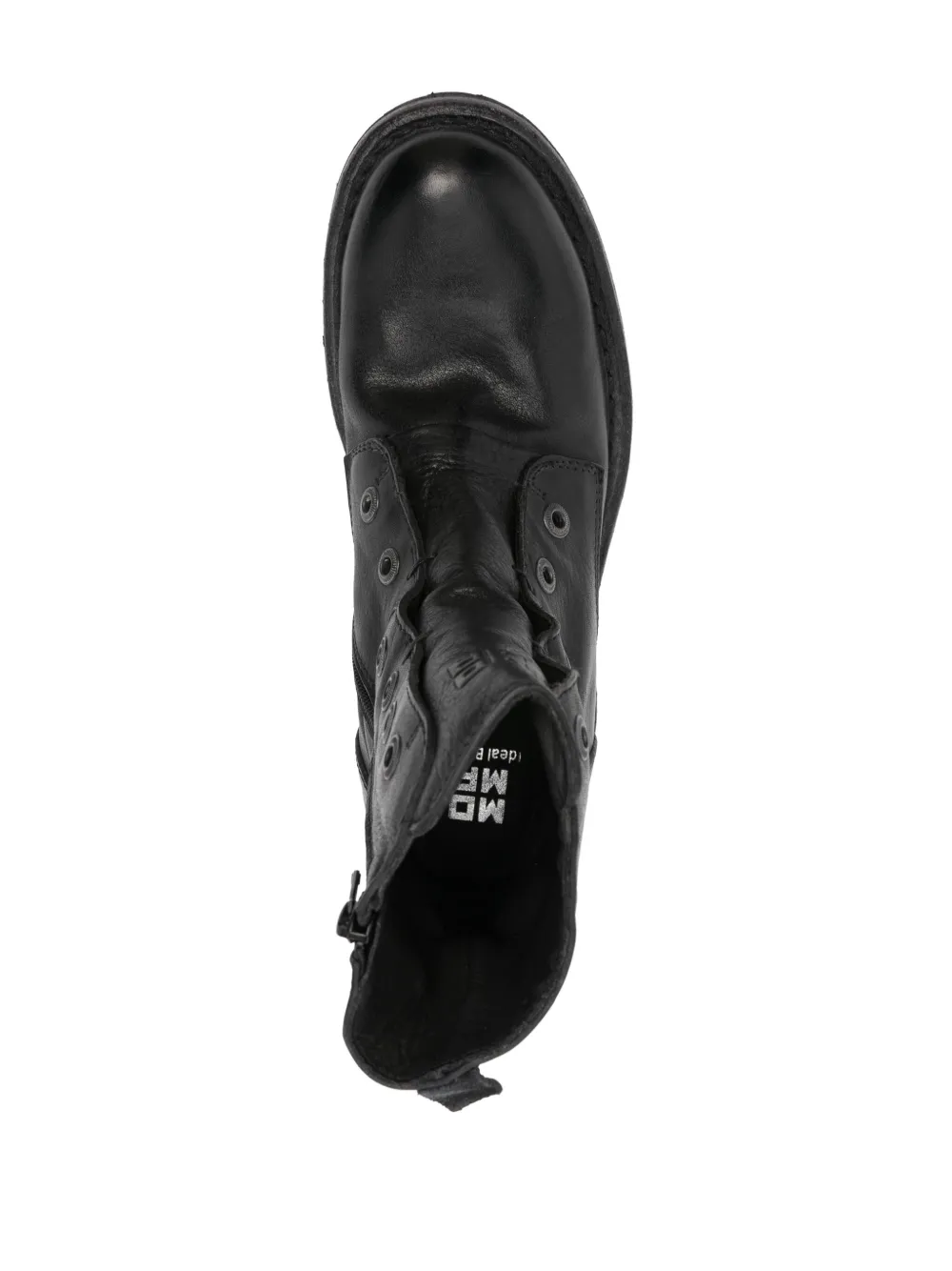 Moma leather boots Black