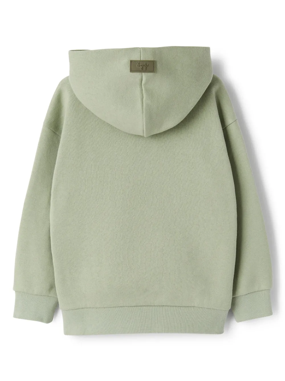 Il Gufo graphic-print cotton hoodie - Groen