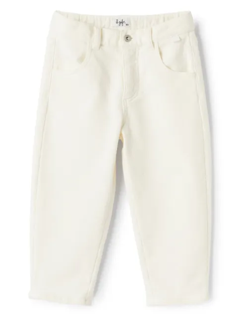 Il Gufo cotton tapered trousers