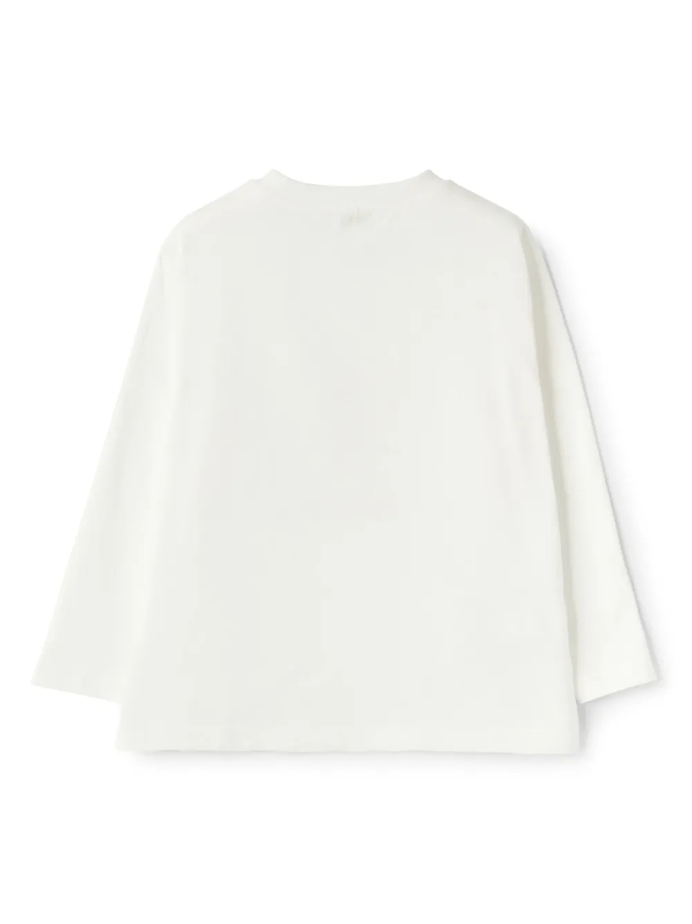 Il Gufo graphic-print cotton sweatshirt - Wit