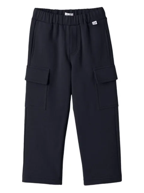 Il Gufo elasticated-waist cargo track pants