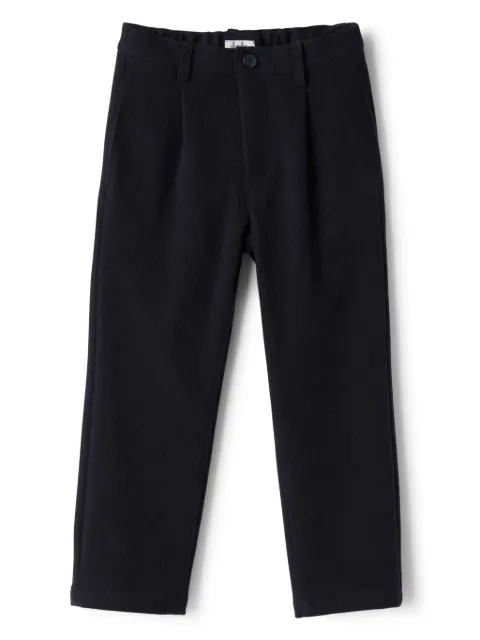 Il Gufo cotton straight-leg trousers