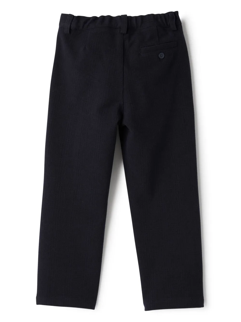 Il Gufo Katoenen straight broek - Zwart