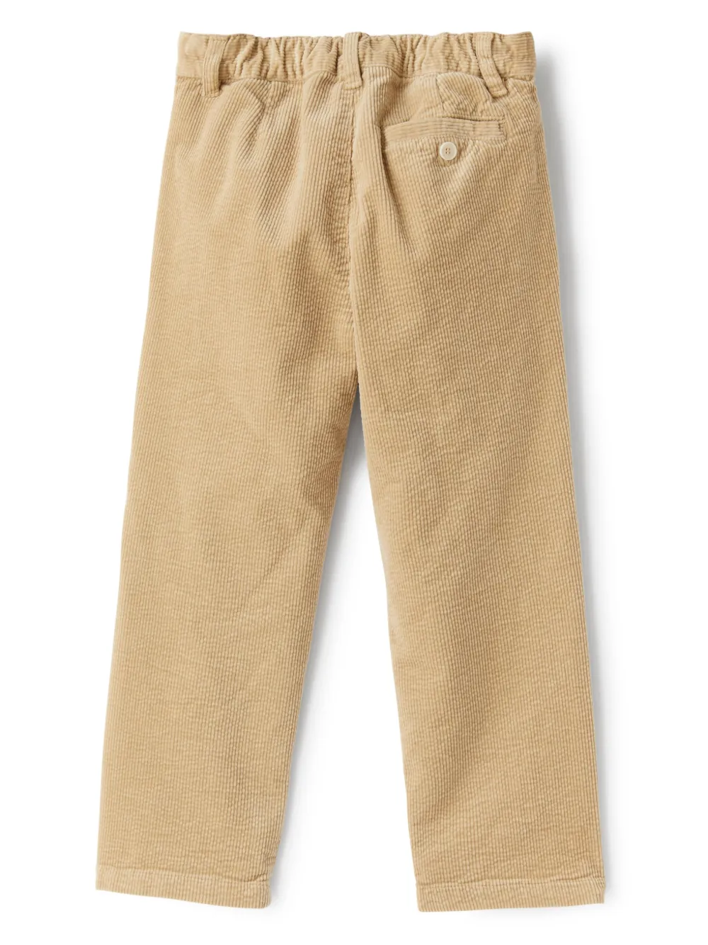 Il Gufo Ribfluwelen straight broek - Bruin