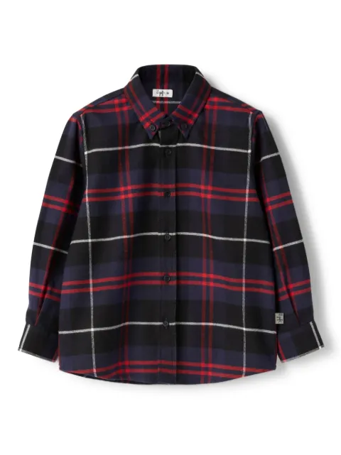 Il Gufo checked cotton shirt
