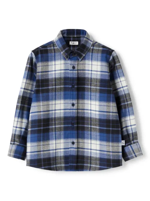 Il Gufo checked cotton shirt