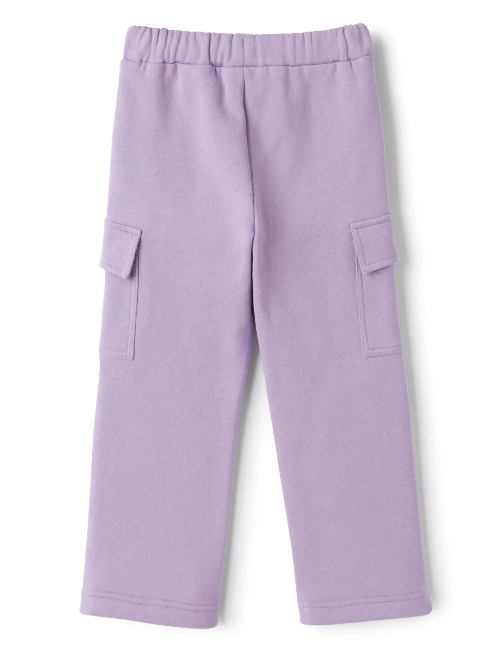 Il Gufo Katoenen straight broek - Paars
