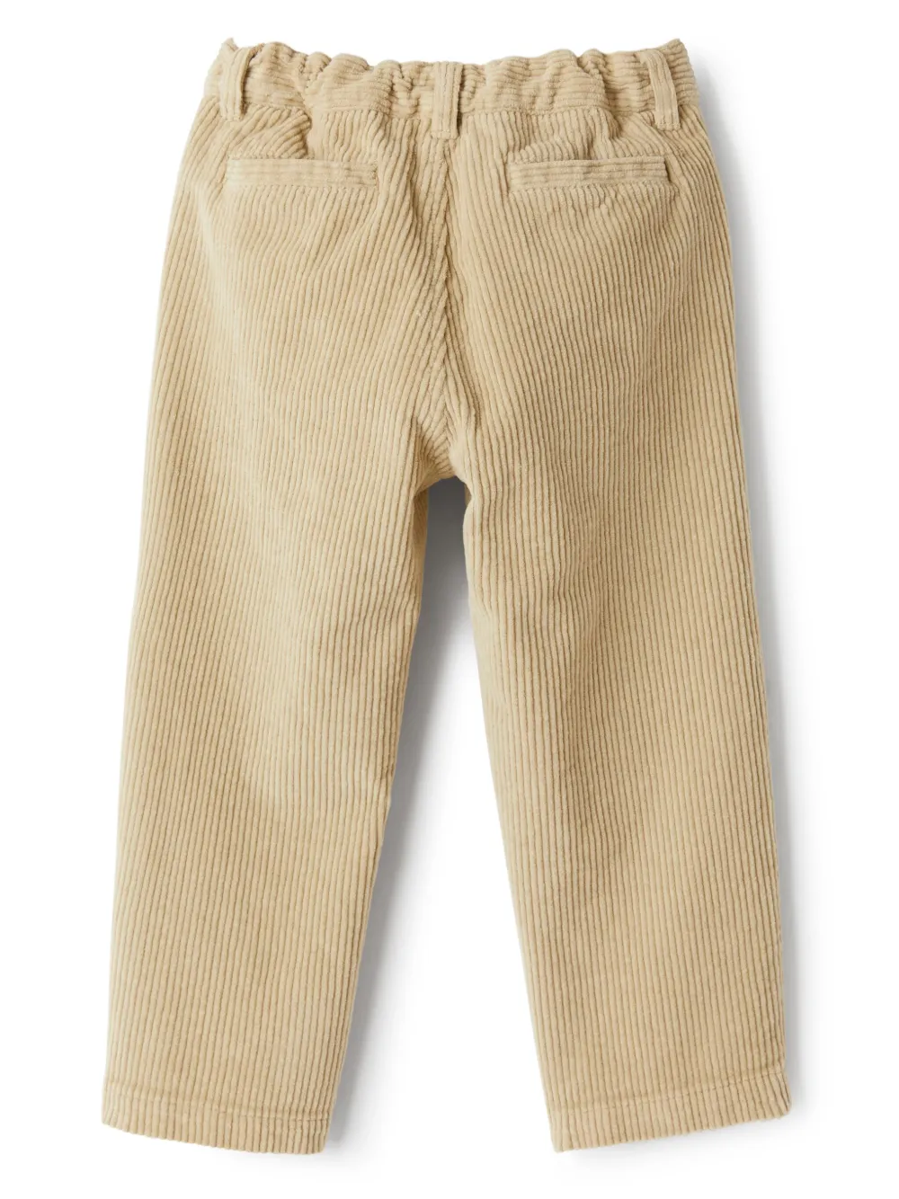 Il Gufo Ribfluwelen straight broek - Bruin