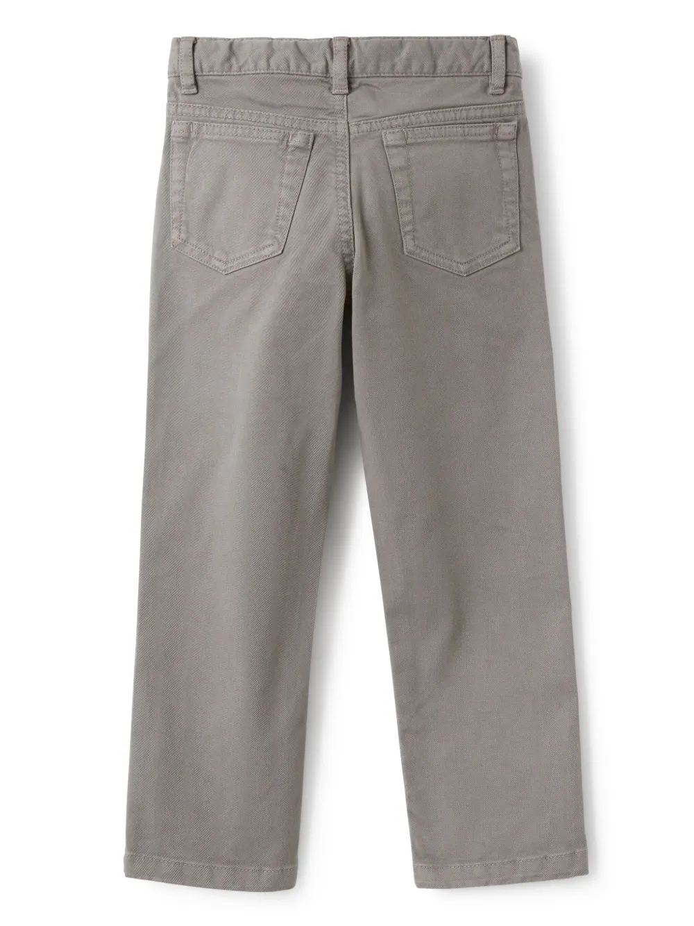 Il Gufo Katoenen straight broek - Grijs