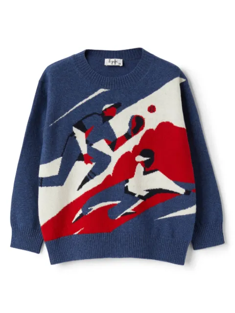 Il Gufo intarsia-knit jumper