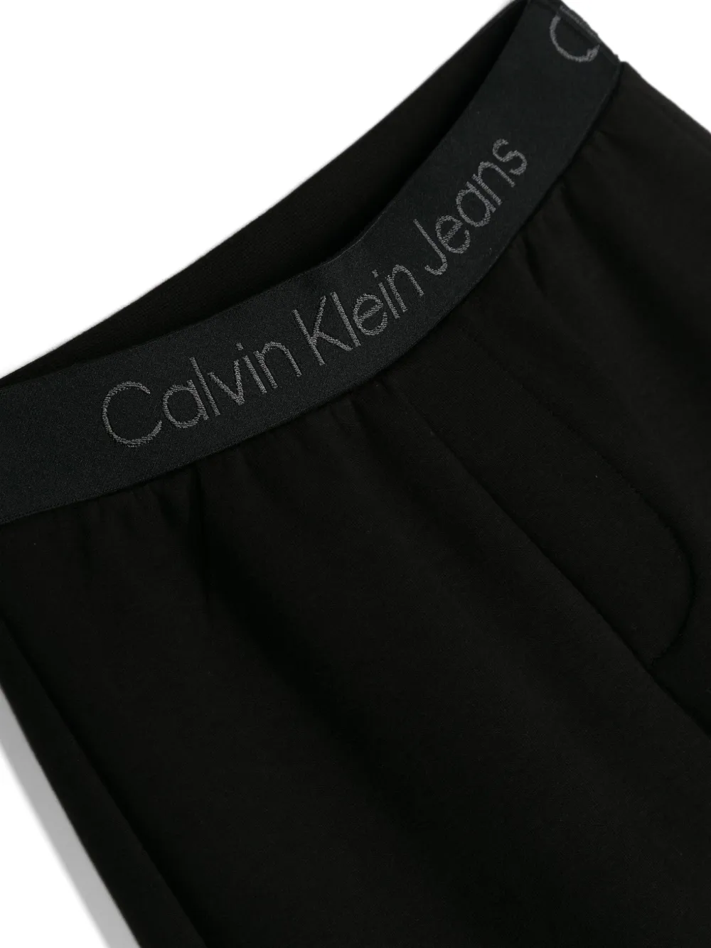 Calvin Klein Kids Trainingsbroek met logoband Zwart