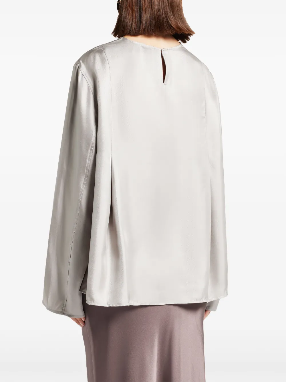 LouLou de Saison Adalyn blouse Grijs