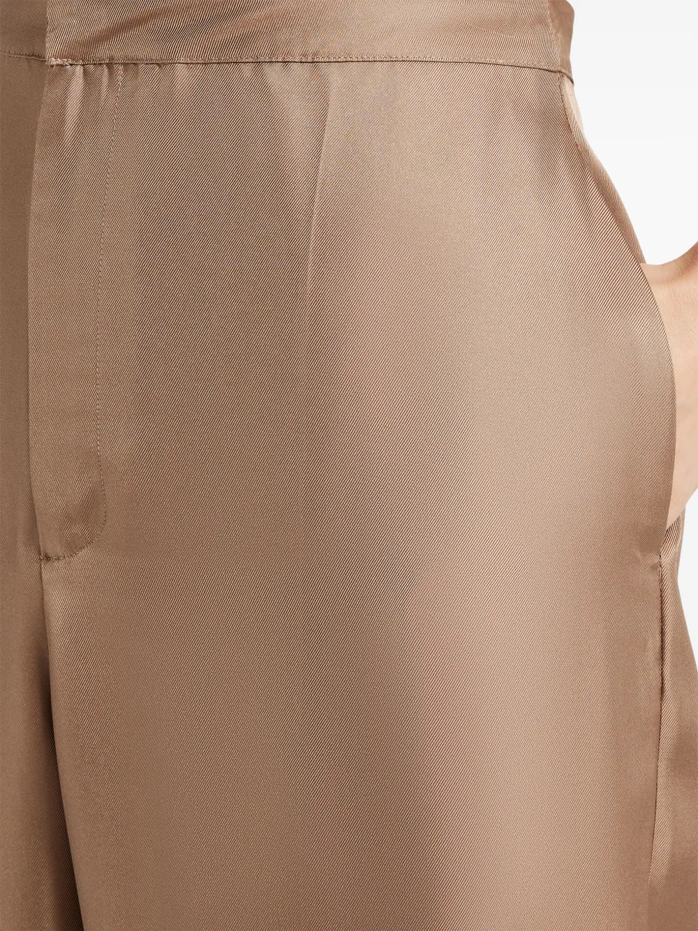 Shop Loulou Studio Fafila Trousers In Neutrals