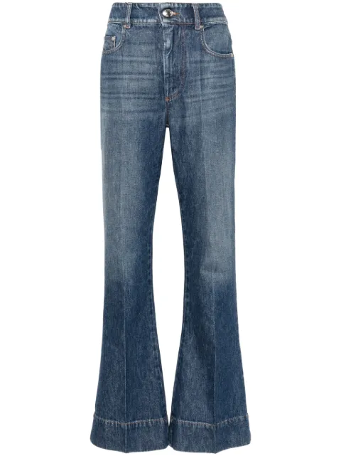 Sportmax high-rise bootcut jeans