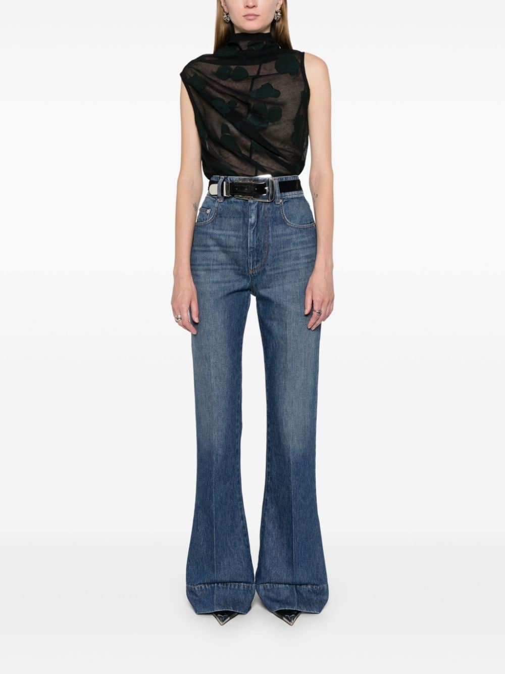 Sportmax Bootcut jeans - Blauw