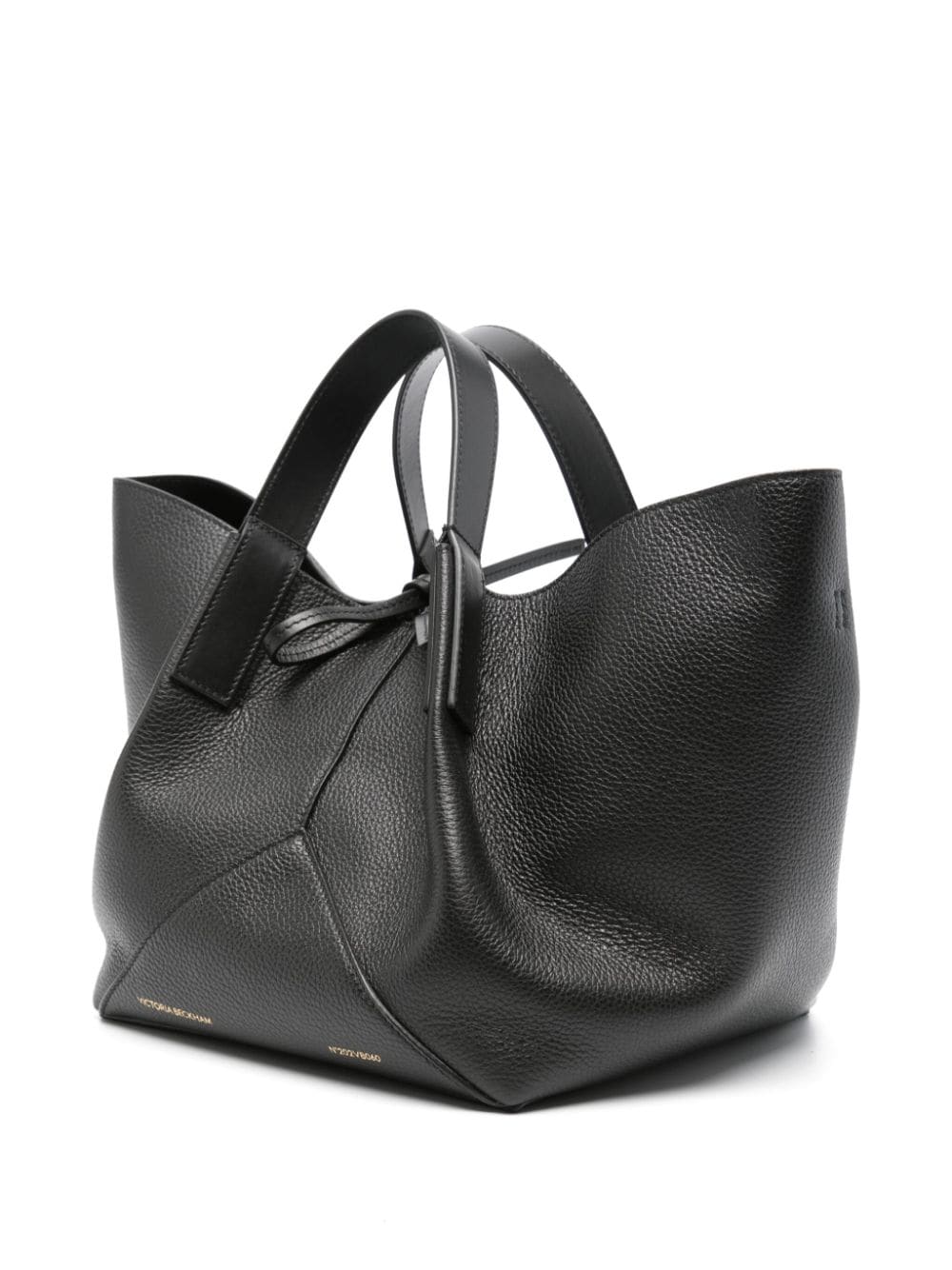 Shop Victoria Beckham Mini W11 Tote Bag In Black