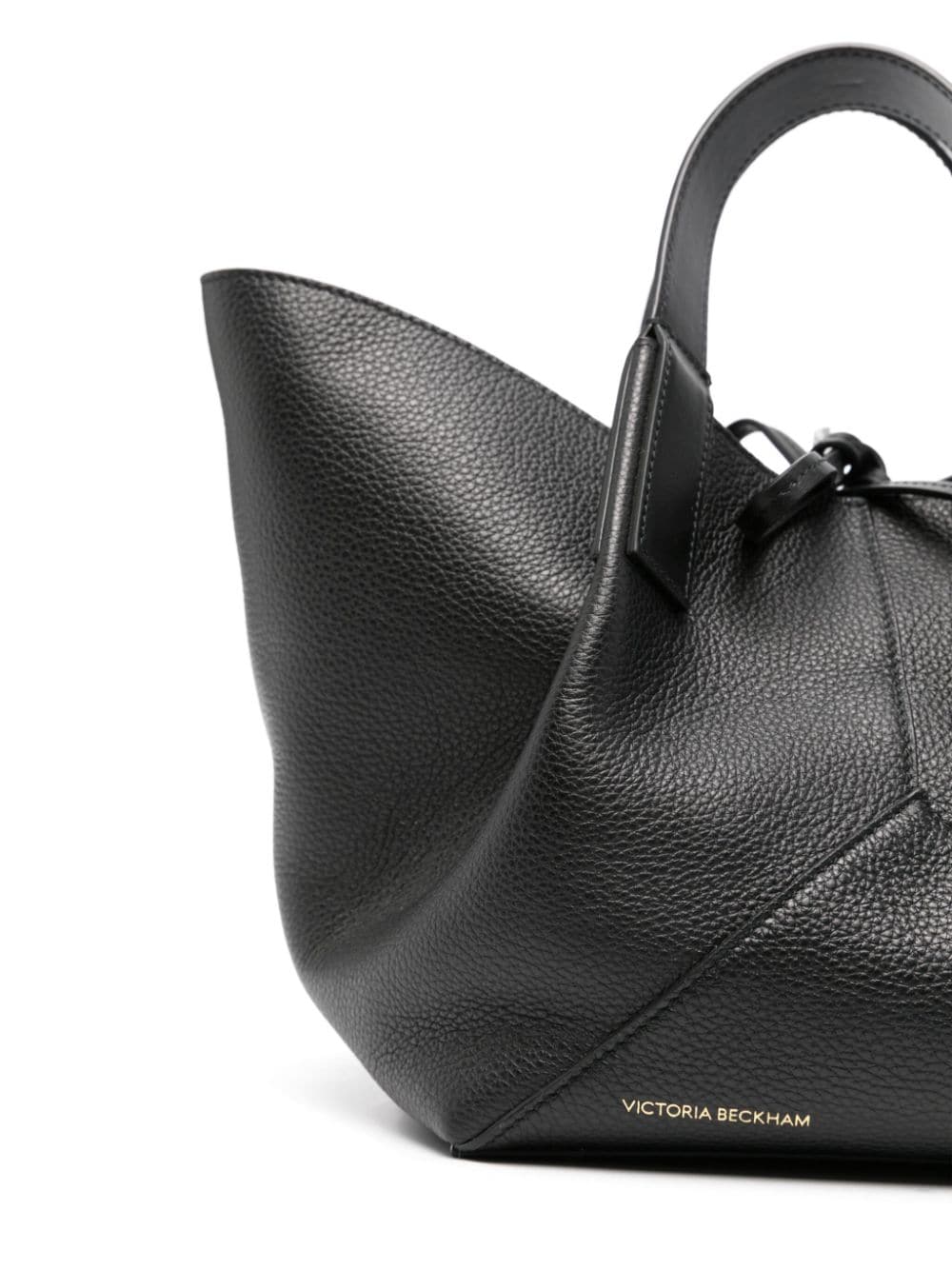 Shop Victoria Beckham Mini W11 Tote Bag In Black