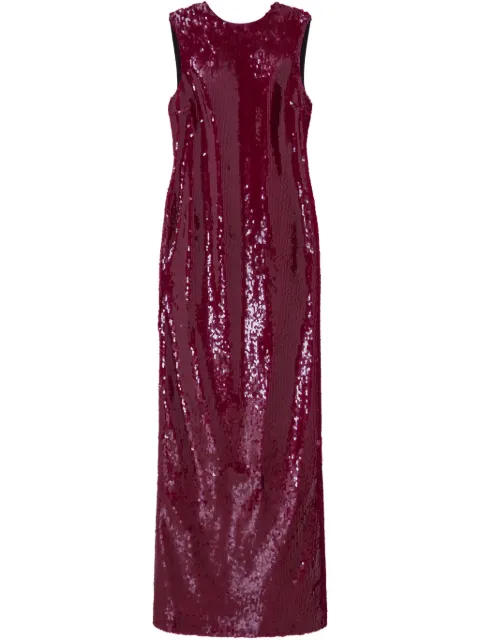 16Arlington Simm sequinned gown