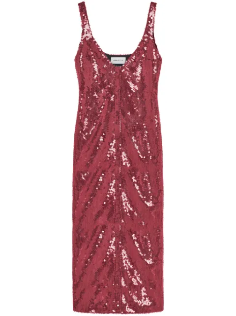 16Arlington robe mi-longue Kal à sequins