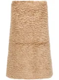 Jil Sander textured midi skirt - Neutrals