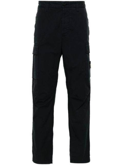 Stone Island pantalon fuselé à poches cargo