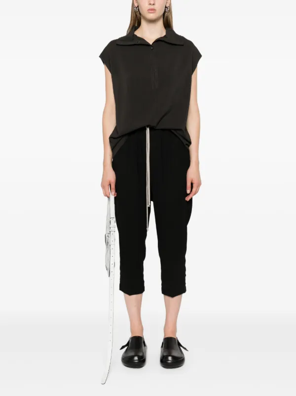 Rick Owens Astaires クロップドパンツ | ブラック | FARFETCH JP